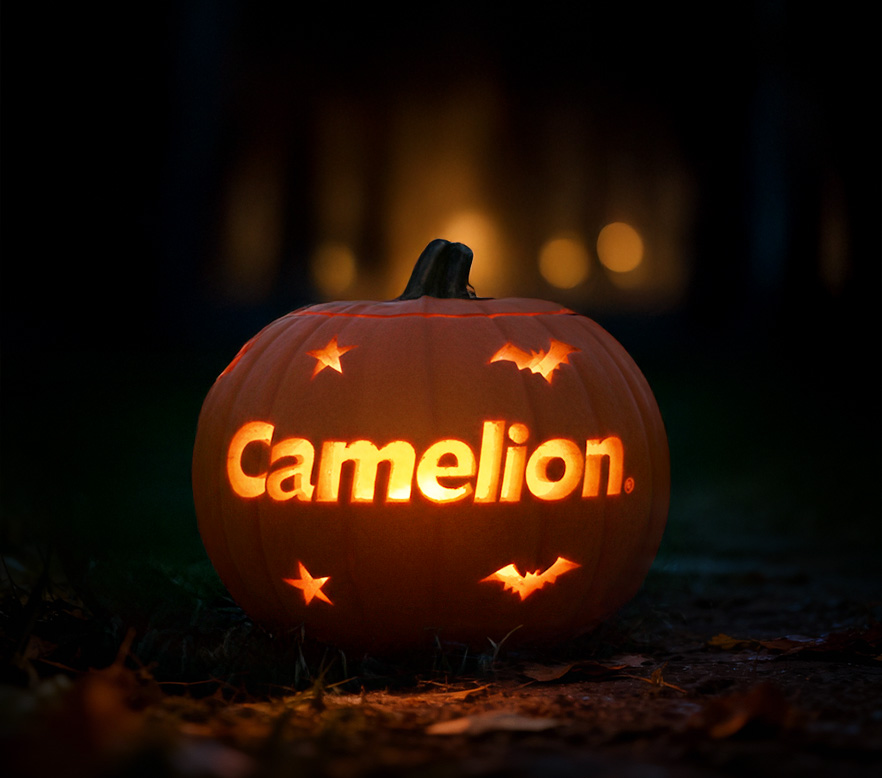 Camelion novēl priecīgu Helovīnu! 🎃